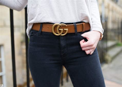 skinny tan gucci belt|Gucci gg belt women's.